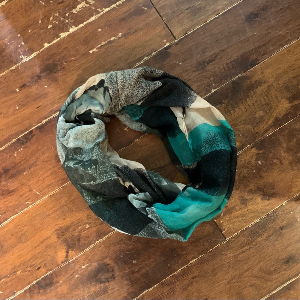 Multicoloured Infinity Scarf